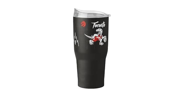 FANMATS Copo de ao inoxidvel NBA Toronto Raptors City Edition 8505 g Revestimento em p de parede dupla isolado e durvel Design City Edition mantm as bebidas quentes e frias por horas