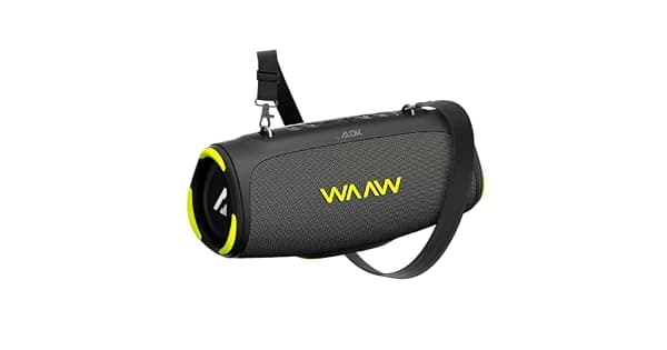 WAAW by Alok Caixa de Som Bluetooth Boom 110 Prova Dgua e At 26 Horas de Autonomia Boombox Tecnologia TWS 40W RMS