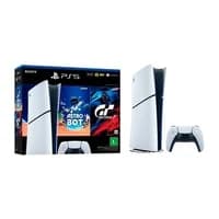 Console Sony PlayStation 5, SSD 825GB, Controle Sem Fio DualSense + 2 Jogos Digitais, Edição Digital