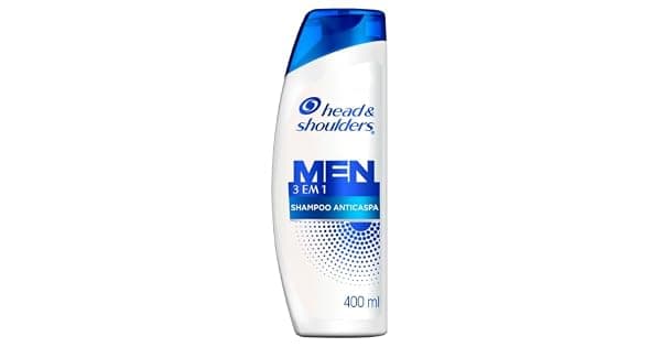 Head Shoulders Shampoo Anticaspa Men 3 em 1 400 ml