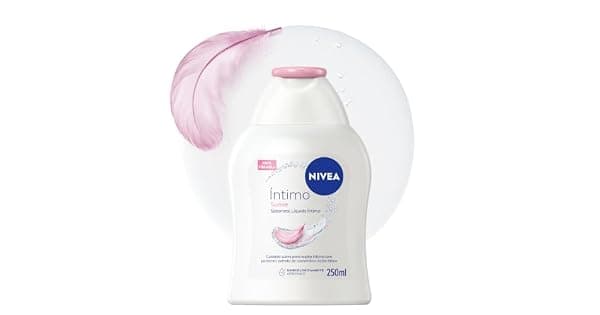 NIVEA Sabonete Lquido ntimo Suave 250ml Limpeza Delicada Mantm pH Natural Extrato de Camomila Cuidado Calmante Uso Dirio