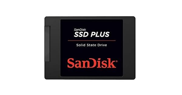 SANDISK Unidade de estado slido interna SSD Plus de 1 TB SATA III 6 Gbs 7 mm velocidades de leituragravao de at 545 MBs 515 MBs SDSSDA1T00G28