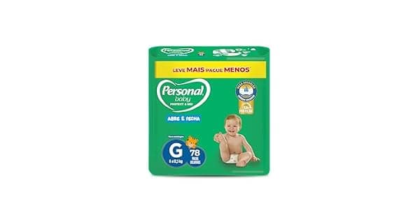 Fralda Personal Baby Protect Sec Grande Promo 78 Unidades
