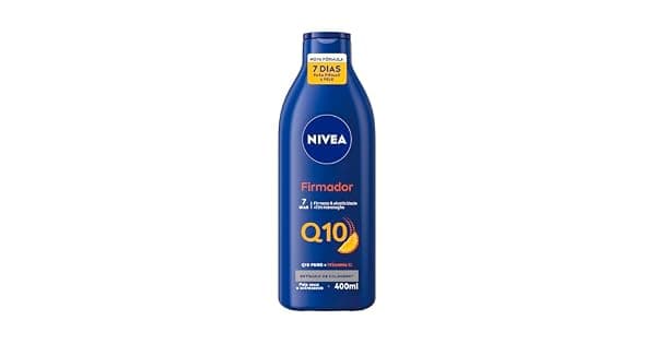 NIVEA Loo Hidratante Firmador Q10 Vitamina C 400ml Hidratao Intensa 48h Pele Firme e Elasticidade Corporal Pele Seca e Extrasseca