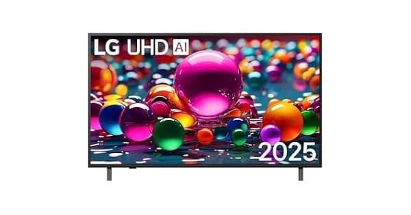 Smart TV LG UHD AI UA75 50 polegadas HDR10 Pro Processador 7 AI Ger 8 webOS 25