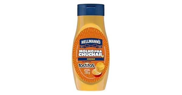 Hellmanns Molho pra Chuchar sabor Cheddar