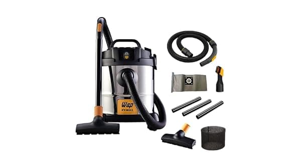 WAP Aspirador de P e gua Barril GTW INOX 12 Compacto 12 Litros com Filtro Lavvel 160mbar 1400W 220V