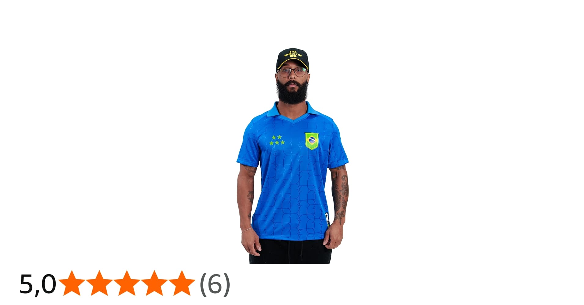 Camiseta Brasil Unissex Polo